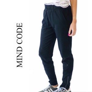 Mind Code Joggers Pants Black Medium